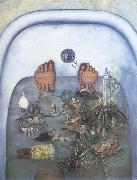 Frida Kahlo What the water gave me painting